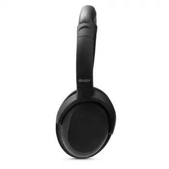 Lindy LH500XW+ peakomplekt Juhtmega ja juhtmevaba Peavõru Muusika USB USB-C Bluetooth Must