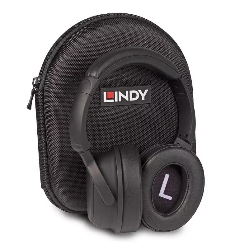 Lindy LH500XW+ peakomplekt Juhtmega ja juhtmevaba Peavõru Muusika USB USB-C Bluetooth Must