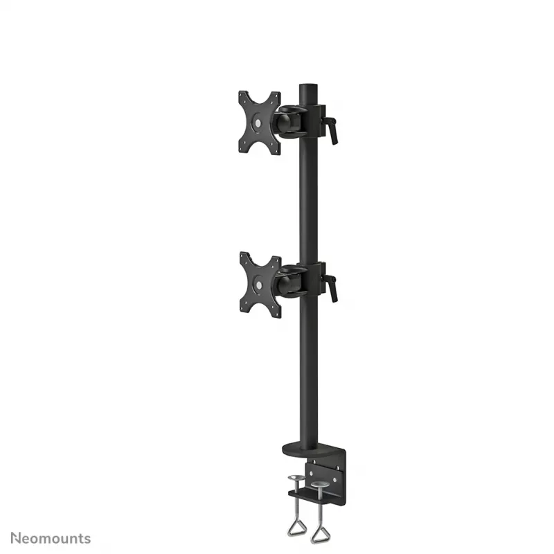Neomounts FPMA-D700DV monitori käsi 10-27 tolli, klamber, 6 kg, 25,4 cm (10 tolli), 68,6 cm (27 tolli), 100 x 100 mm, Must