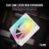 Fan Corsair iCUE LINK LX120 RGB 12 cm Valge 400-2400 RPM