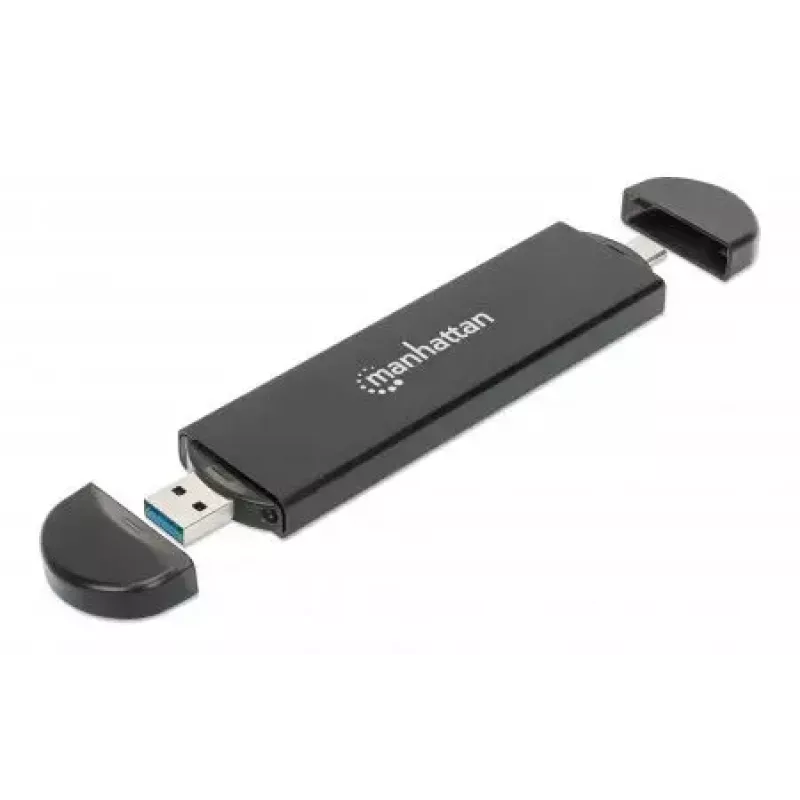 Manhattan M.2 NVMe SATA USB-C USB-A 10 Gbps must SSD-korpus