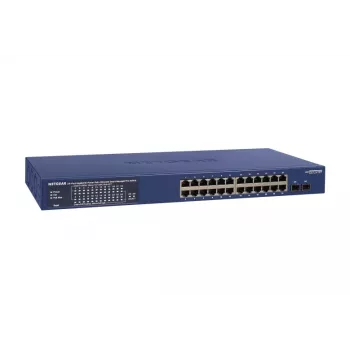 NETGEAR GS724TP-300EUS võrgulüliti, hallatav L2/L3/L4, Gigabit Ethernet (10/100/1000), Power over Ethernet (PoE), sinine