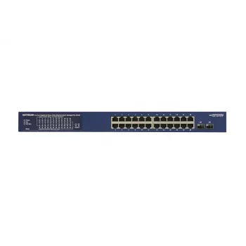 NETGEAR GS724TP-300EUS võrgulüliti, hallatav L2/L3/L4, Gigabit Ethernet (10/100/1000), Power over Ethernet (PoE), sinine