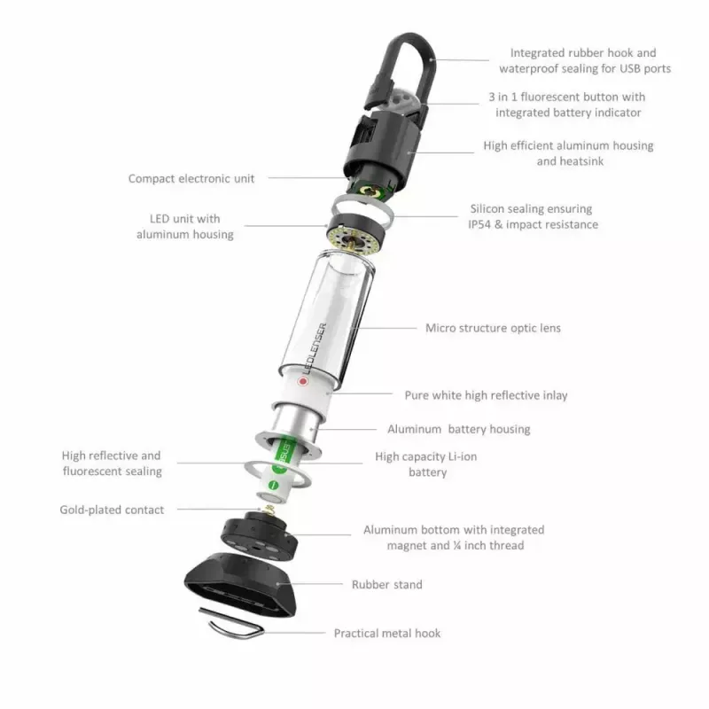 Laagrilatern Led Lenser 500929