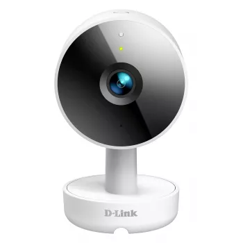 D-Link 2K QHD sise Wi-Fi kaamera DCS-8350LH, IP turvakaamera, siseruumides, juhtmega ja juhtmevaba, Amazon Alexa ja Google Assistant, lauale, valge