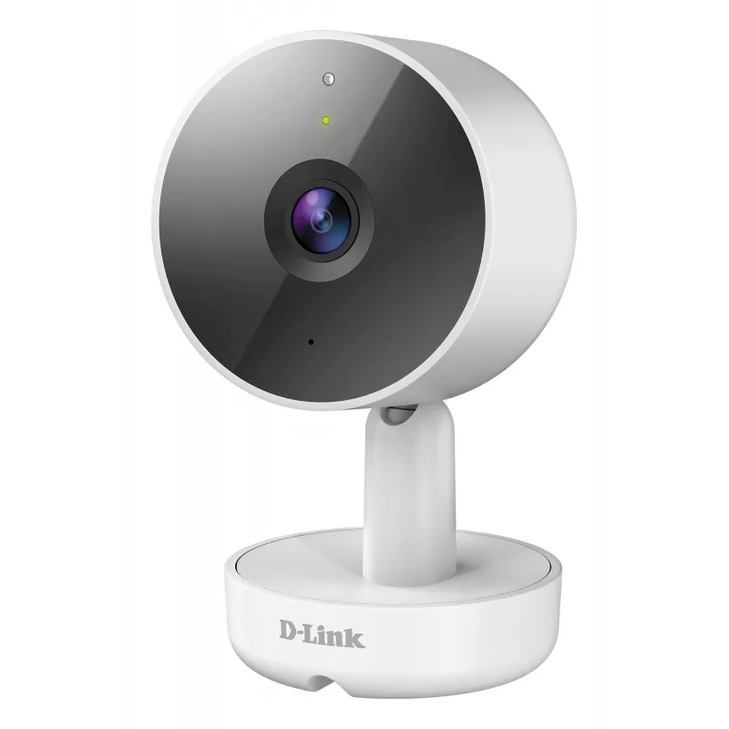 D-Link 2K QHD sise Wi-Fi kaamera DCS-8350LH, IP turvakaamera, siseruumides, juhtmega ja juhtmevaba, Amazon Alexa ja Google Assistant, lauale, valge