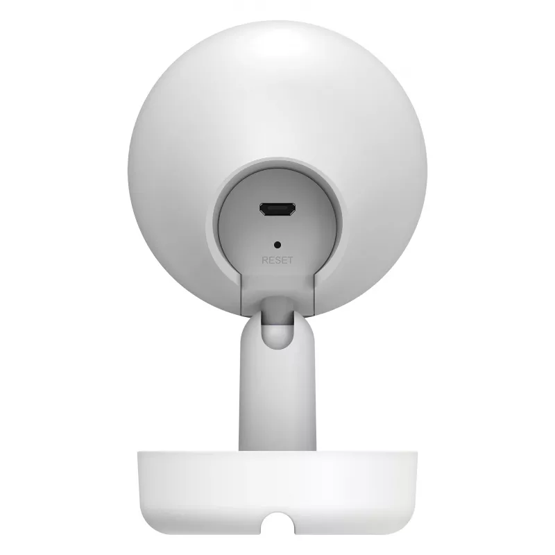 D-Link 2K QHD sise Wi-Fi kaamera DCS-8350LH, IP turvakaamera, siseruumides, juhtmega ja juhtmevaba, Amazon Alexa ja Google Assistant, lauale, valge