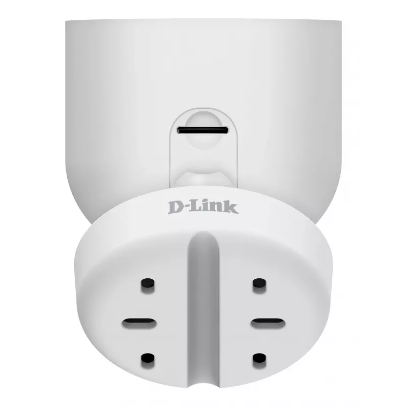 D-Link 2K QHD sise Wi-Fi kaamera DCS-8350LH, IP turvakaamera, siseruumides, juhtmega ja juhtmevaba, Amazon Alexa ja Google Assistant, lauale, valge