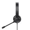 Trust HS-260 peakomplekt, juhtmega, kaelarihm, kontorile / kõnekeskusele, USB Type-A, must