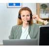 Trust HS-260 peakomplekt, juhtmega, kaelarihm, kontorile / kõnekeskusele, USB Type-A, must