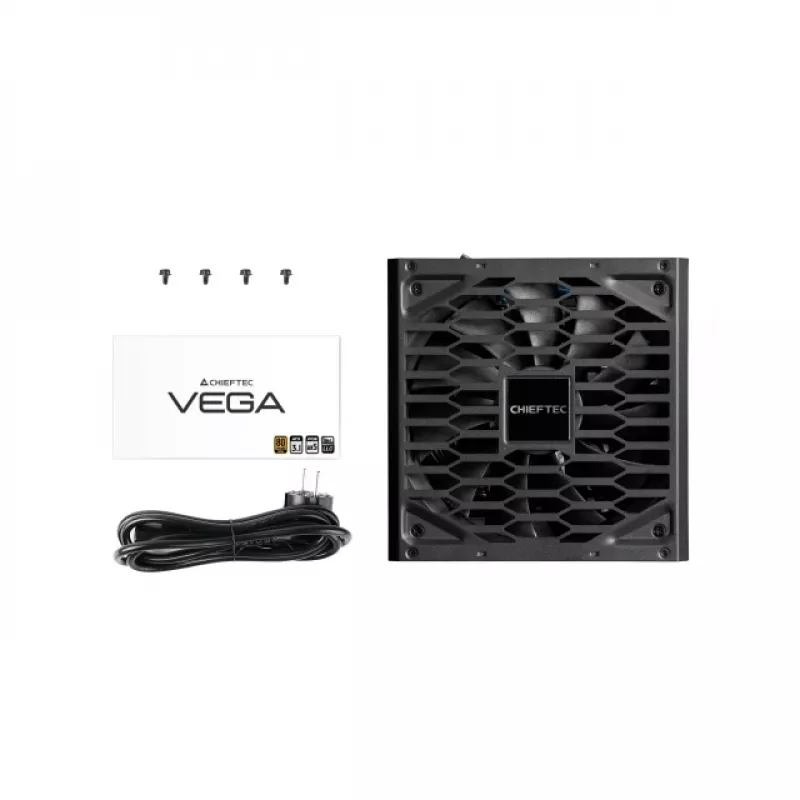 Chieftec Vega PPG-850-S toiteplokk 850 W 20+4 pin ATX ATX Must