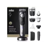 Braun BeardTrimmer 9 BT9560 Aku 52 2 cm Märg ja kuiv Must, Hall