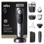 Braun BeardTrimmer 9 BT9560 Aku 52 2 cm Märg ja kuiv Must, Hall