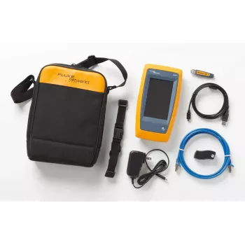 Keerdpaarikaabli tester Fluke LIQ-100 RJ-45/USB toega, max pikkus 305 m, 6400 mAh Li-Ion aku