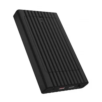 ICY BOX IB-2817MCL-C31 SSD-korpus Must M.2 USB-toitega