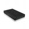 ICY BOX IB-2817MCL-C31 SSD-korpus Must M.2 USB-toitega