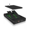 ICY BOX IB-2817MCL-C31 SSD-korpus Must M.2 USB-toitega