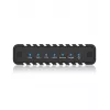 ICY BOX IB-2817MCL-C31 SSD-korpus Must M.2 USB-toitega