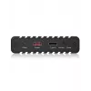 ICY BOX IB-2817MCL-C31 SSD-korpus Must M.2 USB-toitega