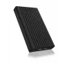 ICY BOX IB-2817MCL-C31 SSD-korpus Must M.2 USB-toitega