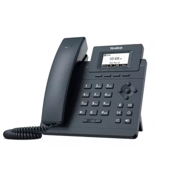 Yealink SIP-T30P IP-telefon Must LCD