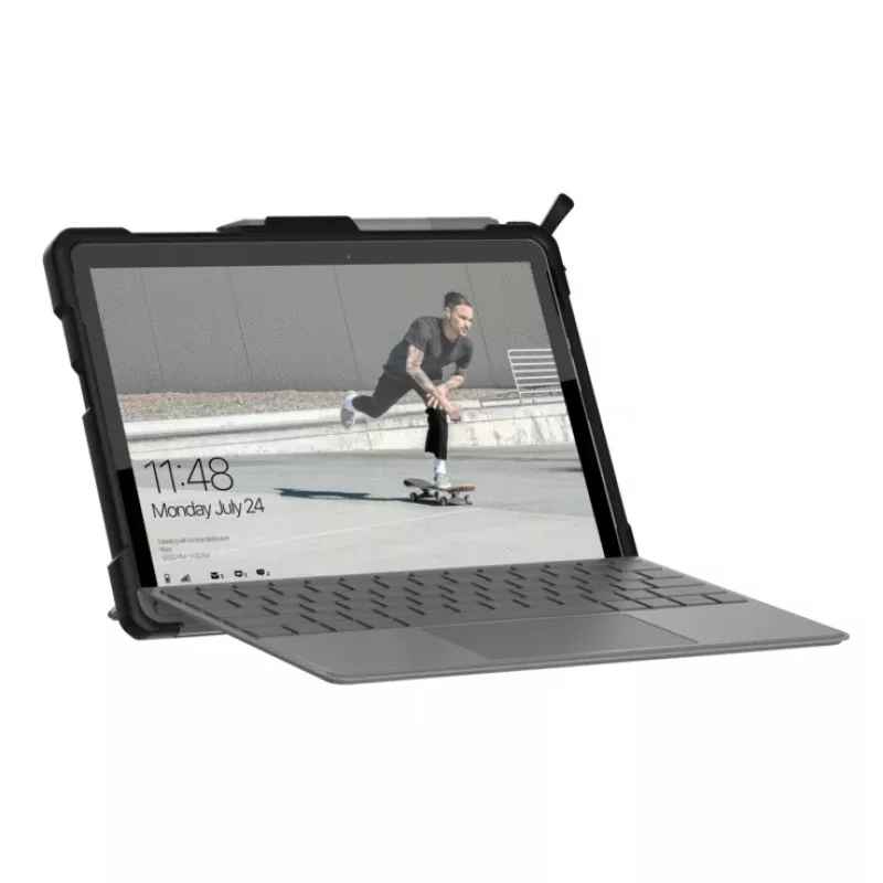URBAN ARMOR GEAR kõva ümbris Surface Go Metropolis must