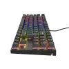 GENESIS Thor 303 TKL klaviatuur mängimiseks USB QWERTY hispaania must