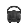 GENESIS Seaborg 400 Must, Silver USB rool + pedaalid Nintendo Switch, PC, PlayStation 4, Playstation 3, Xbox 360, Xbox One, Xbox One S, Xbox One X