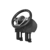 GENESIS Seaborg 400 Must, Silver USB rool + pedaalid Nintendo Switch, PC, PlayStation 4, Playstation 3, Xbox 360, Xbox One, Xbox One S, Xbox One X