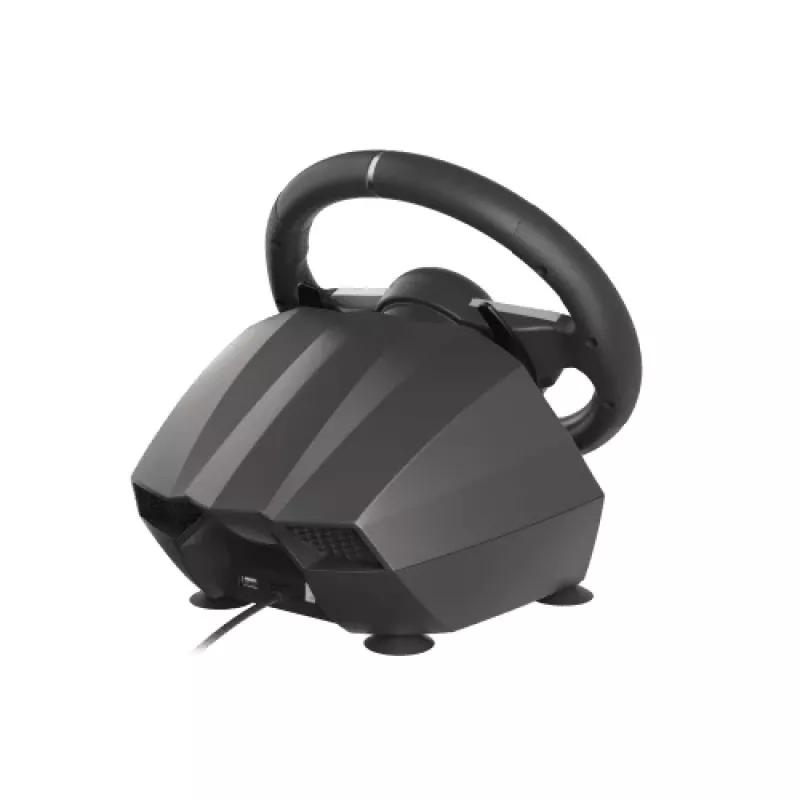 GENESIS Seaborg 400 Must, Silver USB rool + pedaalid Nintendo Switch, PC, PlayStation 4, Playstation 3, Xbox 360, Xbox One, Xbox One S, Xbox One X