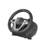 GENESIS Seaborg 400 Must, Silver USB rool + pedaalid Nintendo Switch, PC, PlayStation 4, Playstation 3, Xbox 360, Xbox One, Xbox One S, Xbox One X