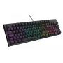 GENESIS Thor 303 klaviatuur mängimiseks USB QWERTZ Saksa must mehaaniline RGB