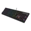 GENESIS Thor 303 klaviatuur mängimiseks USB QWERTZ Saksa must mehaaniline RGB