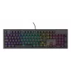 GENESIS Thor 303 klaviatuur mängimiseks USB QWERTZ Saksa must mehaaniline RGB