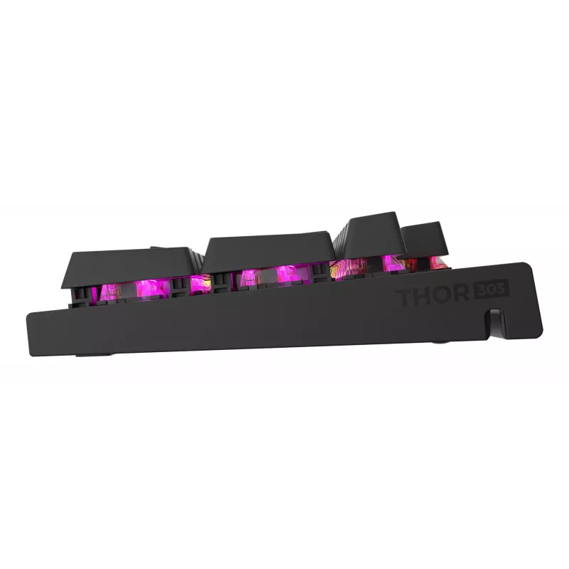 GENESIS Thor 303 klaviatuur mängimiseks USB QWERTZ Saksa must mehaaniline RGB