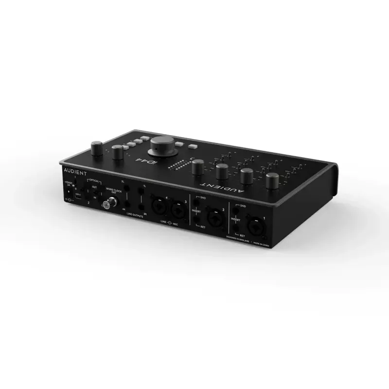 Audio liides Audient iD44 MKII — USB, 20 sisendit, 24 väljundit