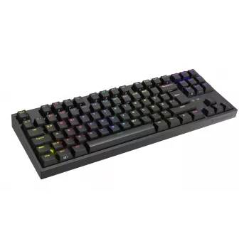 GENESIS Thor 404 TKL klaviatuur Gaming USB QWERTZ Saksa Must