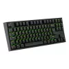 GENESIS Thor 404 TKL klaviatuur Gaming USB QWERTZ Saksa Must