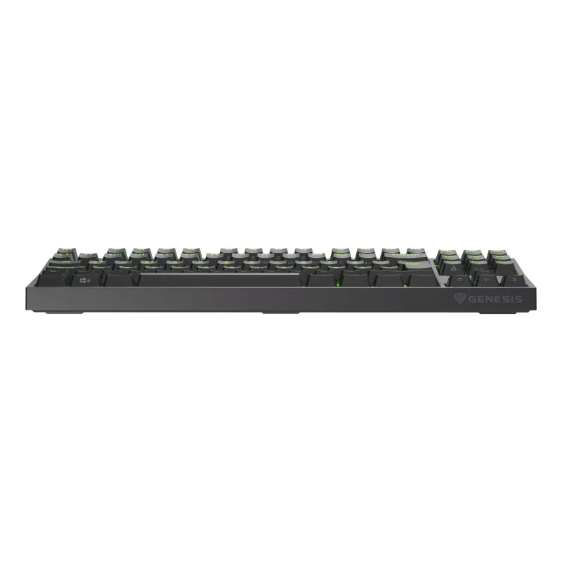 GENESIS Thor 404 TKL klaviatuur Gaming USB QWERTZ Saksa Must