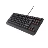 GENESIS Thor 230 TKL klaviatuur Mängimine USB QWERTY Hispaania Must