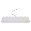 GENESIS Thor 230 TKL klaviatuur Mängimine USB QWERTY USA inglise Valge