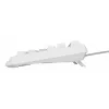 GENESIS Thor 230 TKL klaviatuur Mängimine USB QWERTY USA inglise Valge