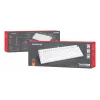 GENESIS NKG-2300 klaviatuur Universaalne USB QWERTY inglise keel Valge