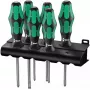 Kruvikeerajate komplekt Wera 335/350/355/6 Kraftform Plus