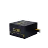 Chieftec Core BBS-700S toiteplokk 700 W 24-kontaktiline ATX PS/2 Must