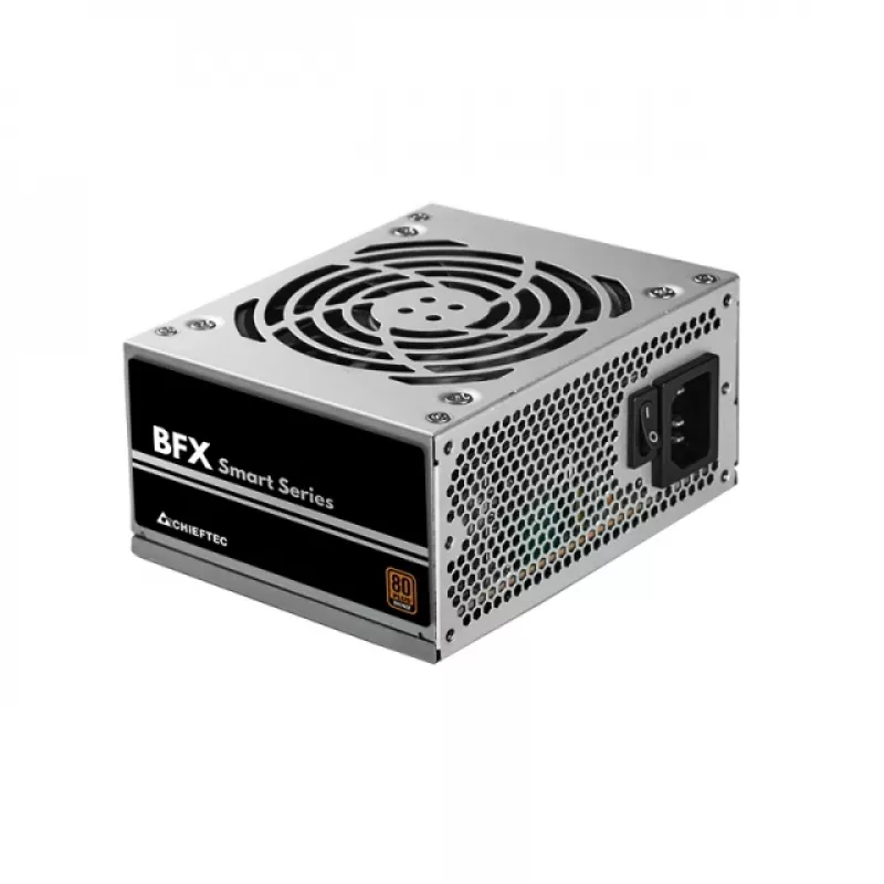 Chieftec Smart 350W toiteplokk 20+4 pin ATX must, hõbedane