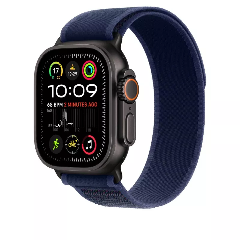 APPLE 49 mm sinine Trail Loop - S/M - musta titaanviimistlusega
