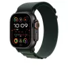 Band Apple 49mm Dark roheline Alpine Loop Small Must Titanium Finish