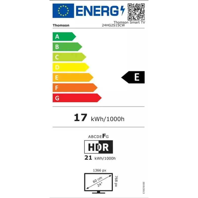 Televiisor Thomson 24HG2S15CW 24 tolli HD LED 1366x768