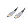 LANBERG HDMI-kaabel – M/m v2.0 kaabel, optiline, 50 m, must, AOC